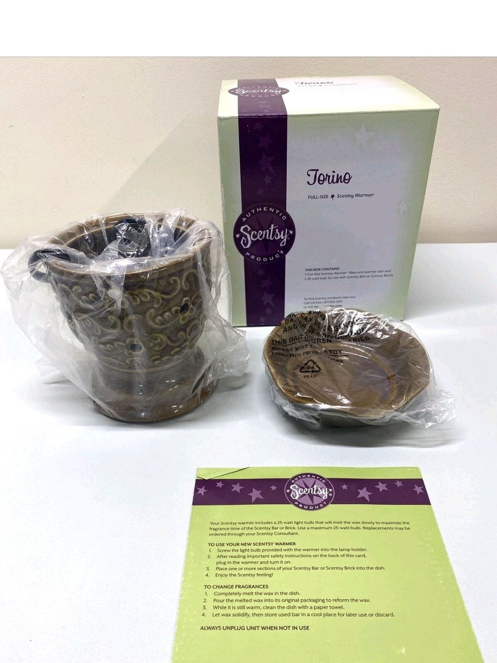 NEW Scentsy Torino wax warmer